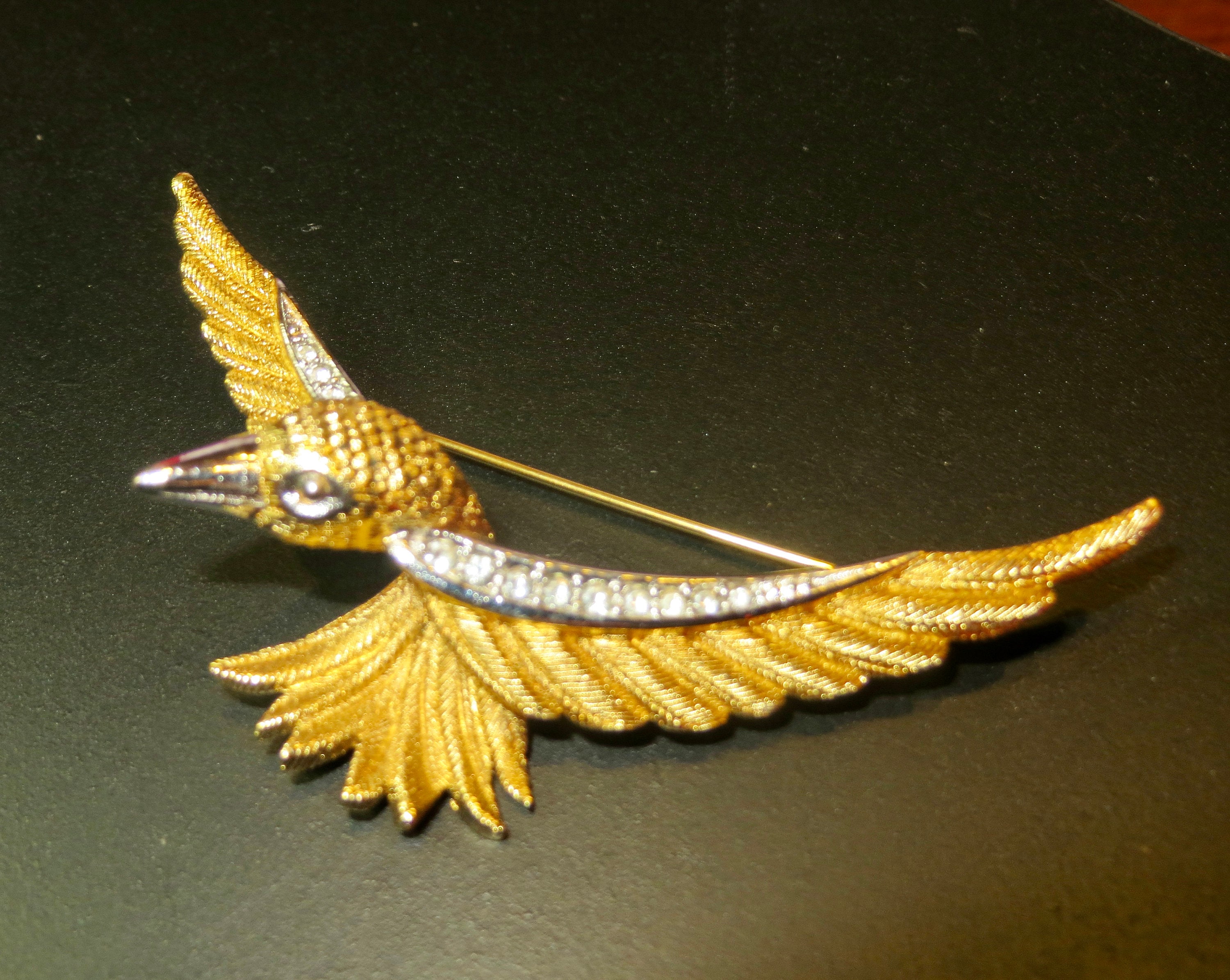 Dior Brooch Bird - Etsy