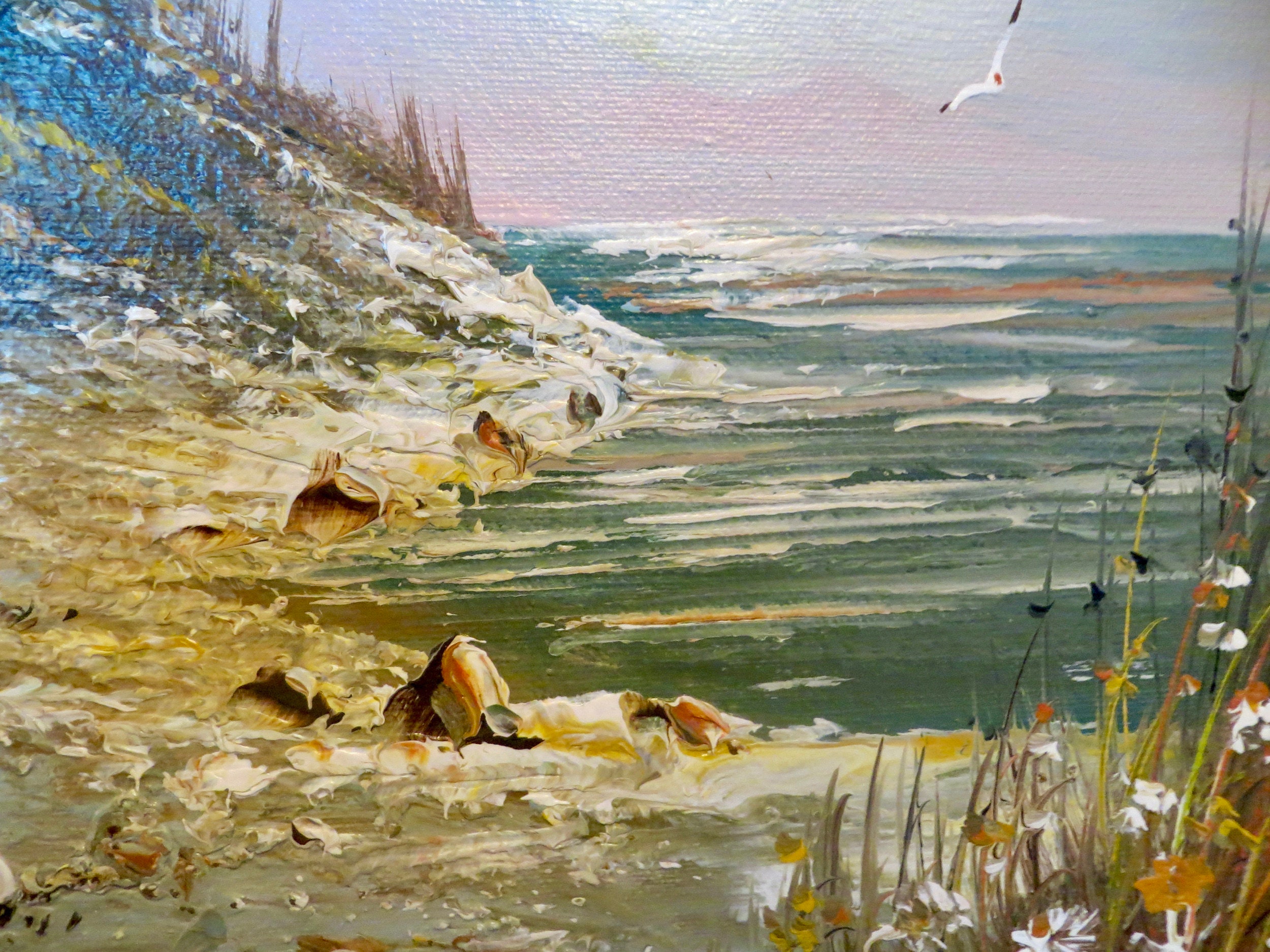 Brian Roche 22x18 Framed Signed Original Oil Painting on Canvas ...