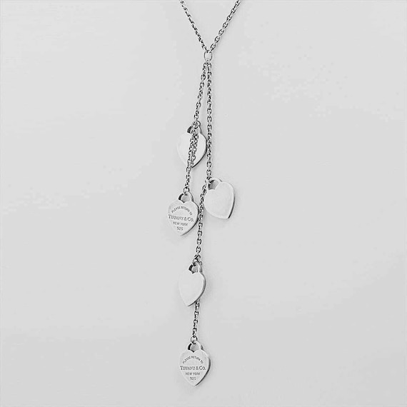 HTF TIFFANY & CO Sterling Silver 925 Five 5 Dangling - Etsy Canada