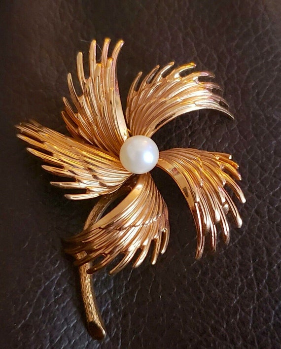 Vintage pearl brooch dior - Gem