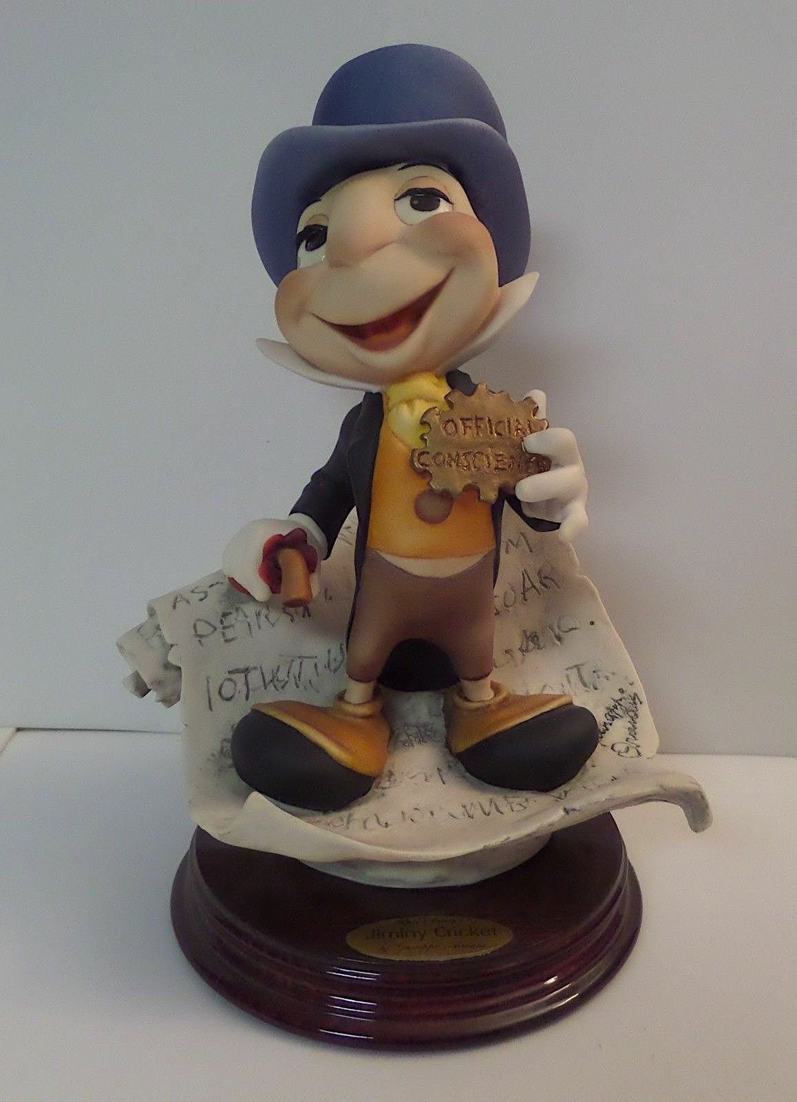 Rare GIUSEPPE ARMANI Signed Jiminy Cricket 9