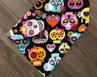 Sugar Skulls Reversible Bandana