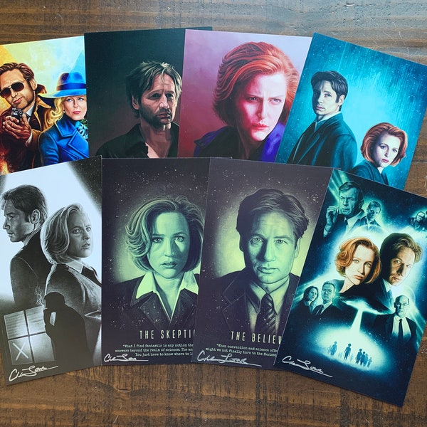 Mulder and Scully - Etsy