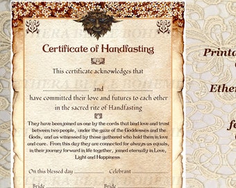 Lesbian Marriage Certificate - Etsy
