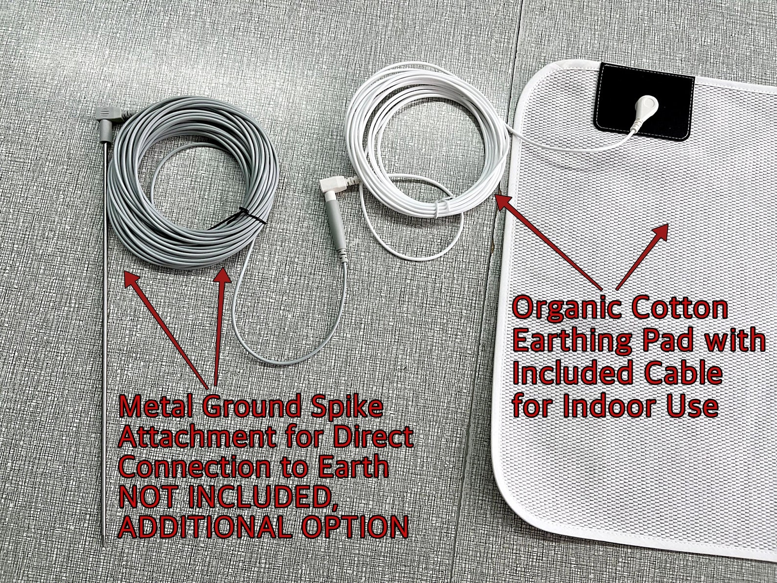 Earthing Pad Grounding Mat ORGANIC COTTON and Silver Soft Etsy Australia