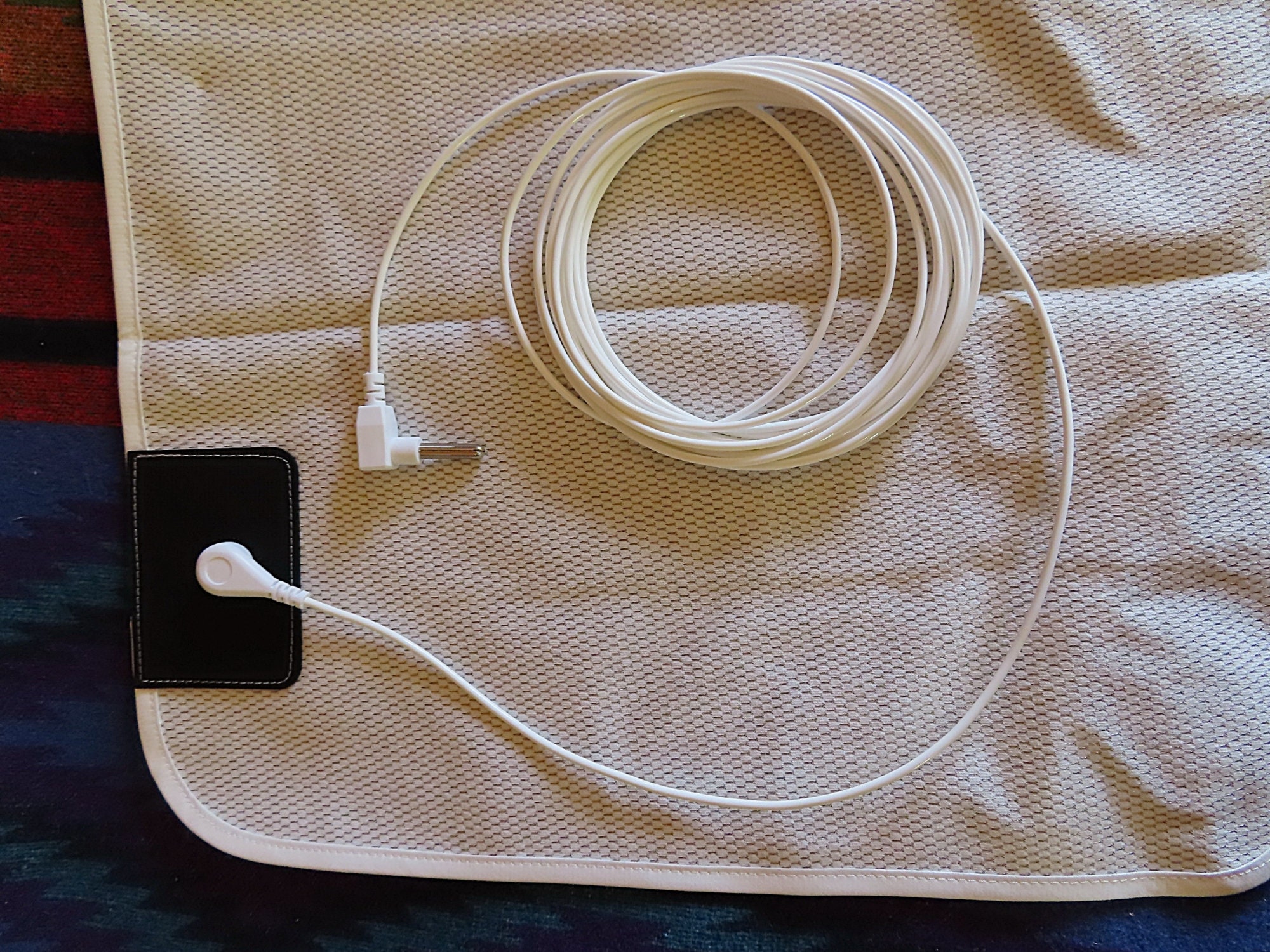 Earthing Pad Grounding Mat ORGANIC COTTON and Silver Soft Etsy