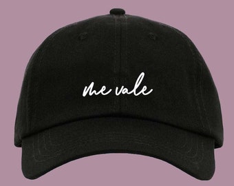 Me Vale Baseball Hat Dad Hat Embroidered hat Custom hat Printed Hat Unisex Adjustable Strap Baseball Cap Dad Funny hat