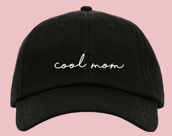 Cool Mom Baseball Hat Dad Hat Embroidered hat Custom hat Printed Hat Unisex Adjustable Strap Baseball Cap Dad Funny hat