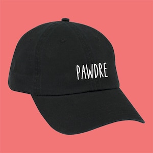 PAWDRE Baseball Hat Dad Hat Embroidered Printed Hat Unisex Adjustable Strap Baseball Cap Dad Funny dog mom hat dog dad hat gifts for her him