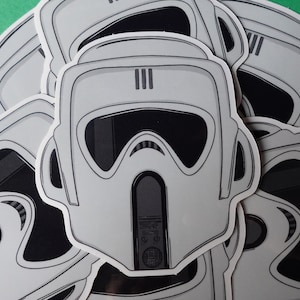 Casco Scout Trooper - Adesivo in vinile