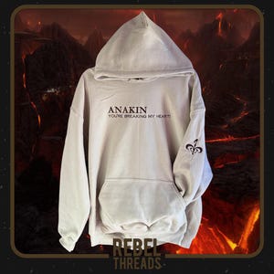 Padmé Amidala Mustafar-hoodie – &quot;Anakin, You&#39;re Breaking My Heart&quot;