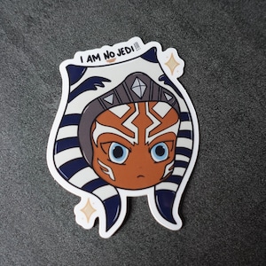 Grumpy Ahsoka - Vinyl Sticker