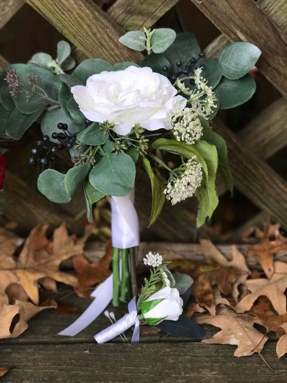 single rose for bridesmaids