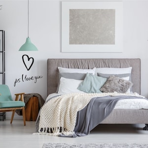 PS I love you Wall Decal
