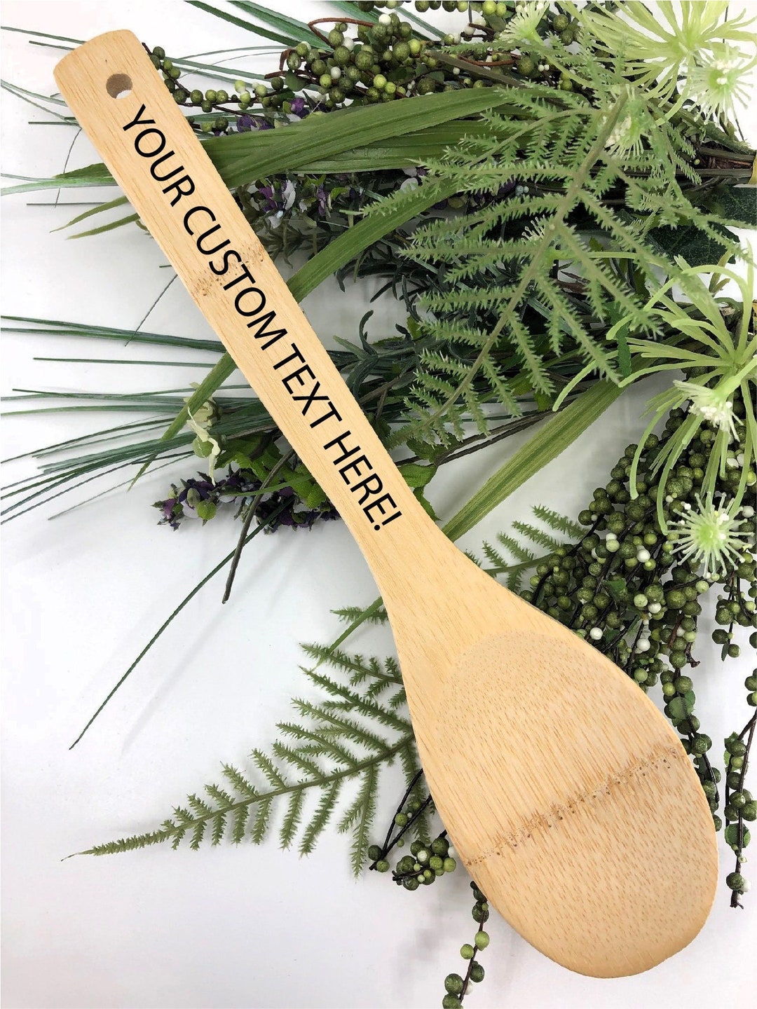 Spoon Writing Custom Engraved Wooden Spoon - Etsy