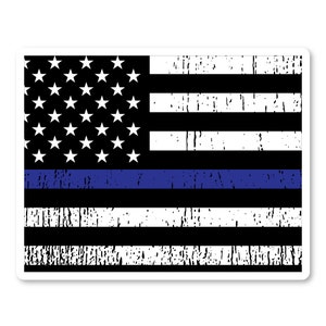 State of Colorado Thin Blue Line Decal