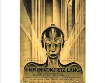 フリッツ ラング メトロポリス ヴィンテージ 1927 ドイツ表現主義 SF