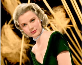 1950年代の若手ハリウッド女優の、装飾的で受賞歴のある宣伝用ポスター
