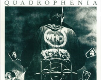 1973 Regno Unito Inghilterra Rock Band Double Album Release Promo Poster Opera Art Print Wall Decor