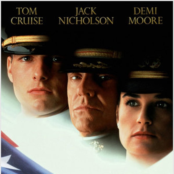 Decorative 1992 American Military Marines Guantanamo Bay legal drama film A Few Good Men Movie Poster