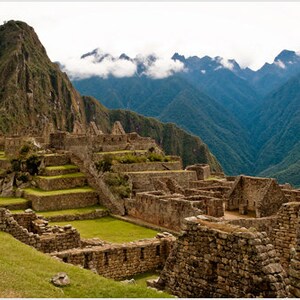 Peru Citadel Eastern Cordillera Inca Civilization Stunning 15th Century Civilisation Machu Picchu Poster