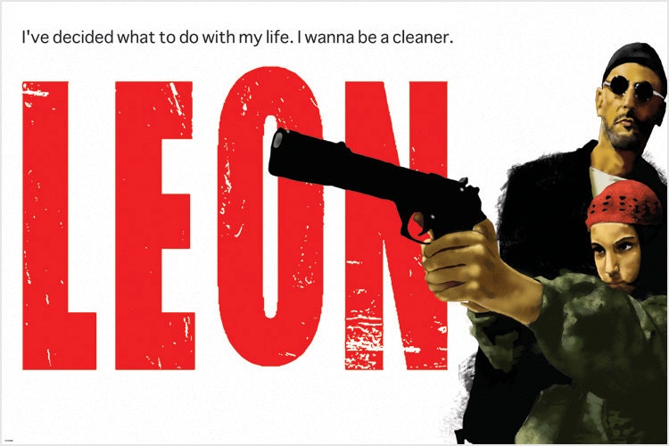映画『レオン』の「マチルダ」の名言が入った映画ポスター - Etsy 日本