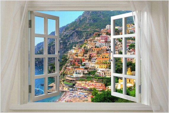 window onto SILVER MOUNTAIN scenic poster 24X36 RARE PICTURESQUE new hot