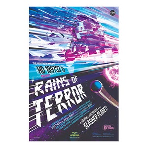 NASA&#39;s Great Observatories Scientific Educational Astronomy Exploration Rains of Terror slasher planet Poster