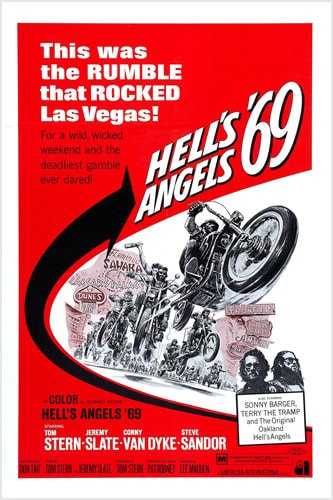 1969 Hell's Angels Movie Motorcycle Biker Genre Poster Art Print