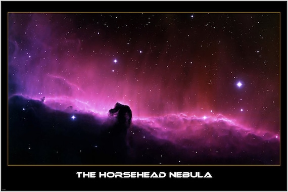 Nebulosa Cabeza De Caballo En El Espacio Exterior High Resolution