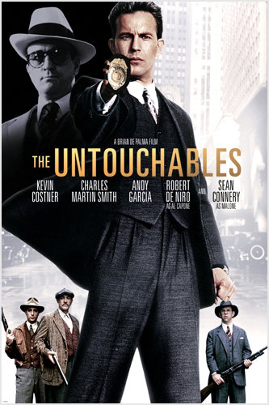 装飾的な 1987 年シカゴ ギャング アル カポネ 禁酒法時代の犯罪映画