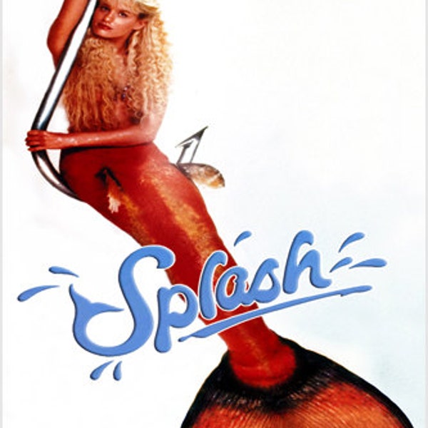 The Splash Movie Poster Etsy