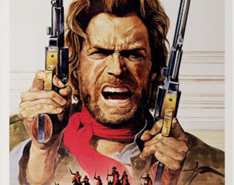 1976 American Civil War Western film The Outlaw Josey Wales Movie Poster