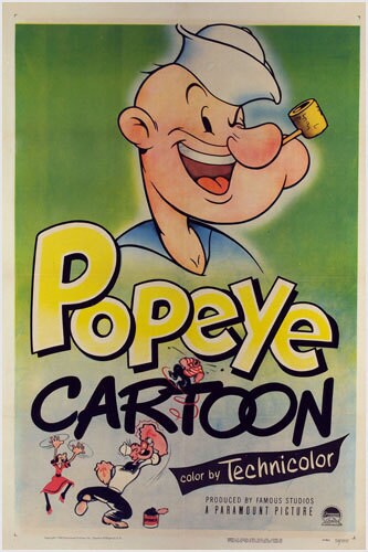 ポパイ☆ヴィンテージポスター☆POPEYE☆ Retro Art Decorative Popeye Cartoon Movie Poster Classic Funny - Etsy