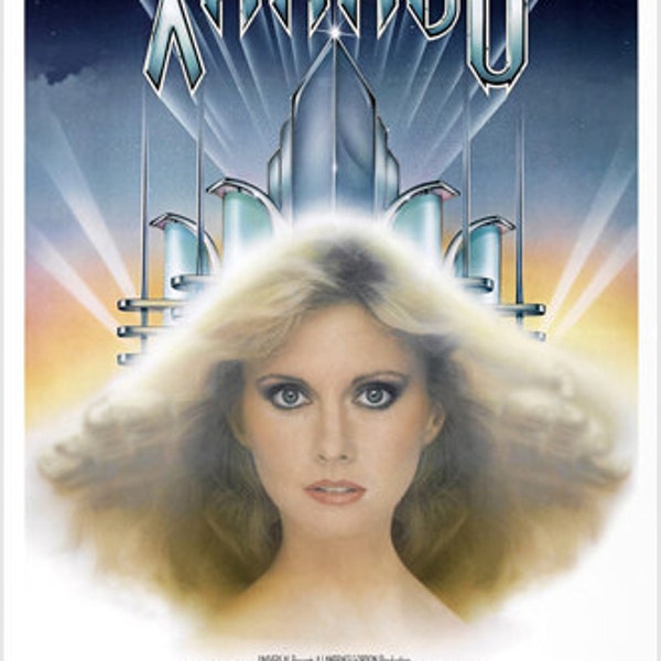 1980 American Musical Fantasy Film Xanadu Movie Poster