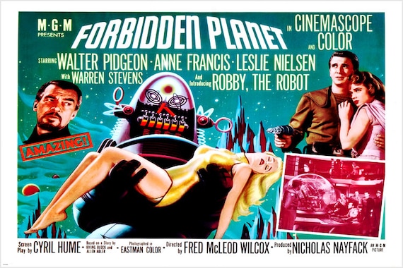 Retro Art Decorative 1956 American Spacecraft Travel Science