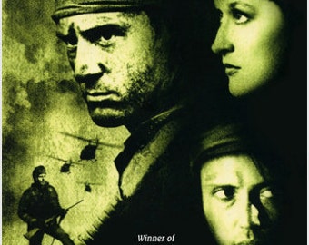 Dekoratives Filmplakat zum epischen Vietnamkriegsdrama „Die durch die Hölle gehen“ (1978)
