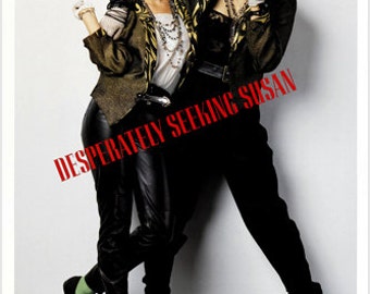 1985 Comedy-Drama Film Desperately Seeking Susan Movie Poster