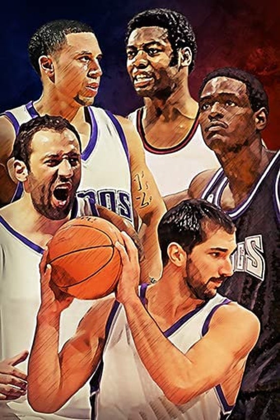 Poster Basketball Superstars