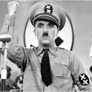 1940 Satirical Comedy-Drama Film The Great Dictator Hollywood Movie Poster
