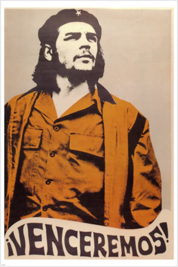 Mens Che Guevara Face Image T-shirt NEW -Viva La Revolution Retro  Politicalv TSDD8