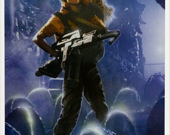 Science Fiction Apocalyptic Action Sci-Fi Thriller Space Film Movie Poster
