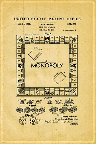 Monopoly 1935 - Etsy 日本