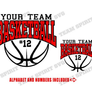 Basketball SVG diy Basketball Team Shirt Numbers Download File Sports Quotes DXF EPS Studio3 Vinyl Digital Cut File for Cricut Silhouette