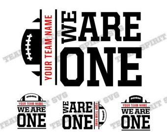 Football SVG Team Motto Football Download Files, Sports Quotes, DXF, EPS, Silhouette Studio, Vinyl Cut Files, Digital Cut Files for Cricut