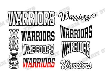 Download Warriors Svg Etsy