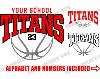 titan basketball shirt