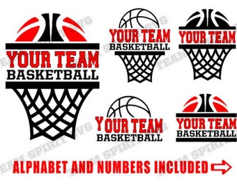 Basketball SVG diy Basketball Team Download File Sports Quotes DXF EPS png Studio Lady Basketball Net Digital Cut File for Cricut Silhouette