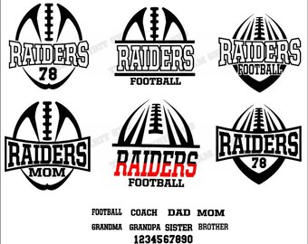 Download Raiders cricut file | Etsy