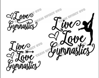 Download Love Gymnastics Svg Etsy